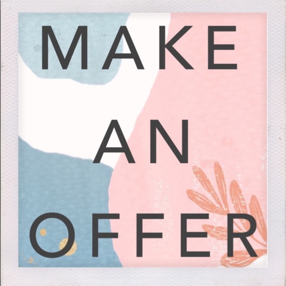 ✭ MAKE AN OFFER ✭